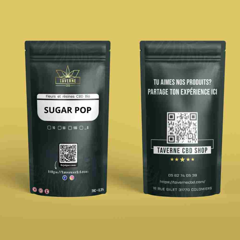 Sugar Pop CBD | Achat de cannabidiole bio à Toulouse | Taverne CBD