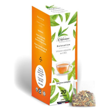 Tisanes CBD Novaloa - Relaxation