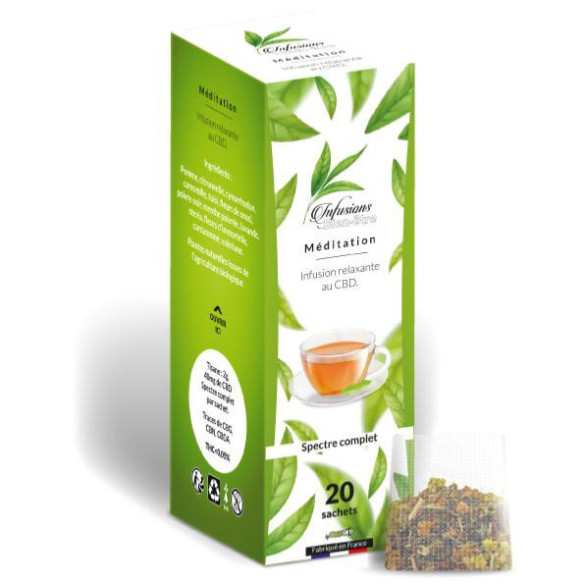 Tisanes CBD Novaloa - Méditation
