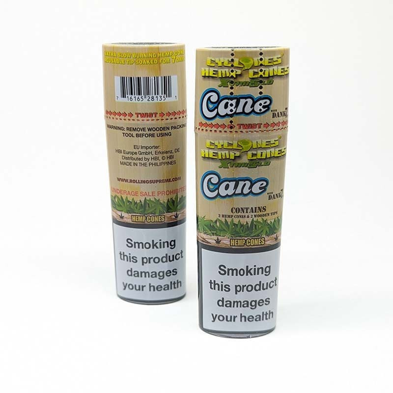 Cone Pré- Roulé Cane - Cyclone Hemp Cones