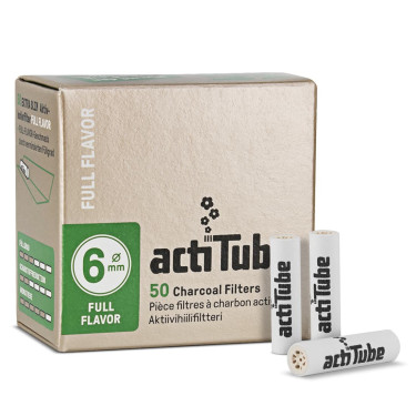 Filtres Actitube 6mm x50