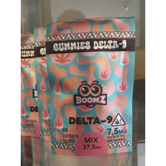 Gummies Delta-9 THC Boomz 7,5 mg | Achat  de gummies CBD à Toulouse | Taverne CBD Gummies Delta-9 THC Boomz 7,5 mg | Achat  de gummies CBD à Toulouse | Taverne CBD