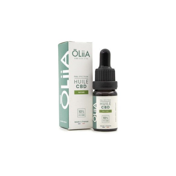 Huile CBD MCT coco Bio Oliia | Shop achat cannabidiol bio à Toulouse | Taverne CBD
