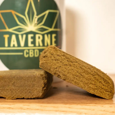 Résine CBD Banana Jelly – Pollen Premium & Wax BHO 5% | Taverne CBD