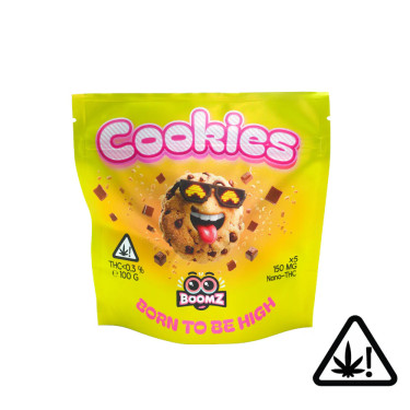 Cookies THC 30 mg Boomz – Sachet x5 | High gourmand