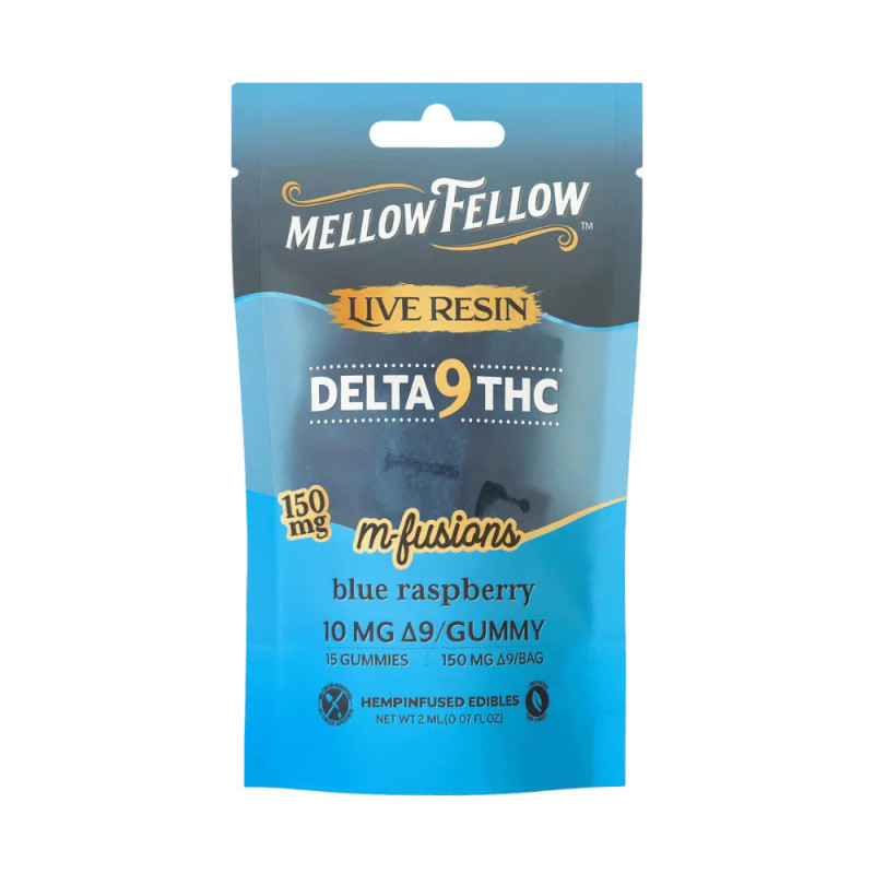 Gummies THC 10 mg Mellow Fellow – Sachet x15 | High fruité