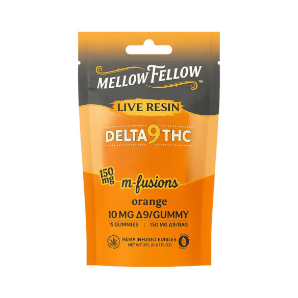 Gummies THC 10 mg Mellow Fellow – Sachet x15 | High fruité