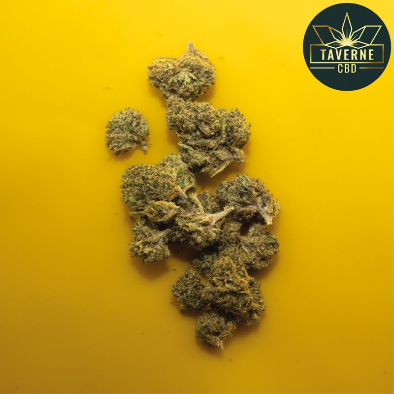 Le fleur de CBD Eco Bud, Fruit Juice.